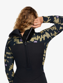 2 4/3mm Swell Natural  - Back Zip Wetsuit for Women Black 26BW213512 Roxy
