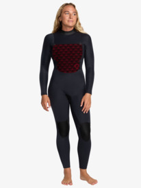 7 3/2mm Prologue+  - Back Zip Wetsuit for Women Black 26BW213514 Roxy