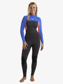 0 3/2mm Prologue+ - Back-Zip-Neoprenanzug für Frauen Rot 26BW213514 Roxy