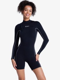 0 2/2mm Elite Xtra Stretch - Springsuit met Lange mouwen en Voorrits voor Dames Black 26BW243501 Roxy