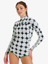 2 1.5mm Rise Natural - Long Sleeve Springsuit for Women White 26BW243502 Roxy