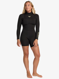 0 2/2mm Prologue+ - Long Sleeve Springsuit for Women Black 26BW243505 Roxy