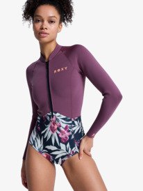 4 1mm Swell Natural - Lang&auml;rmliger Front-Zip-Springsuit f&uuml;r Frauen Schwarz 26BW243506 Roxy