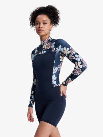 1 2/2mm Swell Natural - Long Sleeve Back Zip Springsuit for Women Black 26BW243507 Roxy