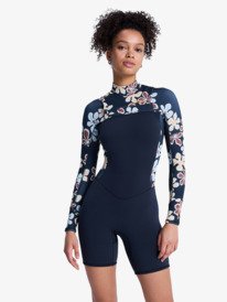 4 2/2mm Swell Natural - Long Sleeve Back Zip Springsuit for Women Black 26BW243507 Roxy