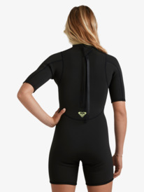 5 2/2mm Prologue+ - Short Sleeve Back Zip Springsuit for Women Black 26BW253502 Roxy