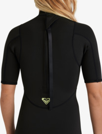 2 2/2mm Prologue+ - Short Sleeve Back Zip Springsuit for Women Black 26BW253502 Roxy