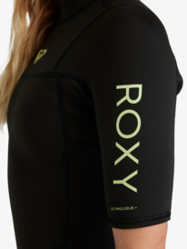 3 2/2mm Prologue+ - Short Sleeve Back Zip Springsuit for Women Black 26BW253502 Roxy