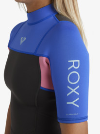 9 2/2mm Prologue+ - Springsuit met Korte Mouwen en Achterrits voor Dames Red 26BW253502 Roxy