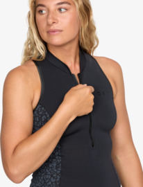 2 1mm Swell Natural - Mouwloze springsuit met rits voor Dames Purple 26BW263501 Roxy