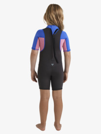 1 2/2mm Prologue+ - Short Sleeve Back Zip Springsuit for Toddlers Red 26QW253501 Roxy