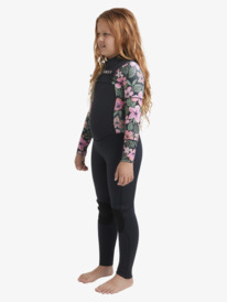 6 3/2mm Swell Natural - Chest Zip Wetsuit for Girls 8-16 Pink 26RW213500 Roxy