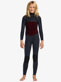 4 4/3mm Swell Natural - Wetsuit met een Borstrits voor Meisjes 8-16 Pink 26RW213501 Roxy