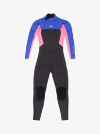 0 4/3mm Prologue+ - Wetsuit met een Achterrits voor Meisjes 8-16 Red 26RW213508 Roxy