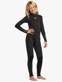 1 5/4mm Prologue+ - Back-Zip-Neoprenanzug für Mädchen 8-16 Schwarz 26RW213509 Roxy
