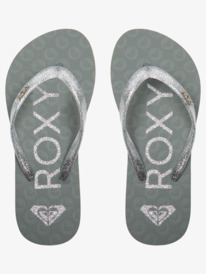 3 Viva Sparkle - Sandalen für Mädchen Grau ARGL100263 Roxy