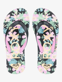 2 Tahiti - Flip-Flops for Girls Black ARGL100279 Roxy