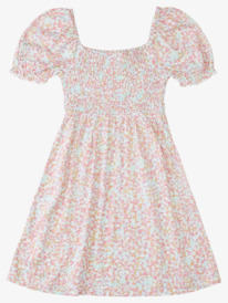 1 Hello Petal Mini - Long Sleeve Dress for Girls 8-16  ARGWD03037 Roxy