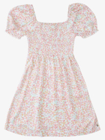 0 Hello Petal Mini - Long Sleeve Dress for Girls 8-16  ARGWD03037 Roxy