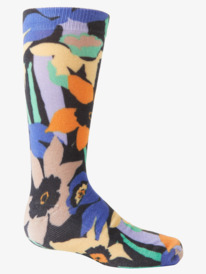 1 Roxy Printed - Shorty Crew Socks Black ARJAA03284 Roxy