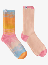 0 2 Pack Soft Sunbeam - Calcetines para botas para Mujer Rosa ARJAA03299 Roxy