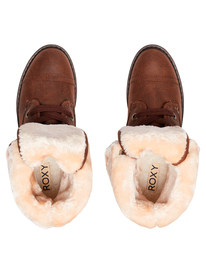 3 Bruna - Bottes à lacets pour Femme Marron ARJB700580 Roxy
