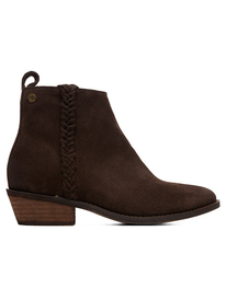 1 Estez - Bottines en suède pour Femme Marron ARJB700624 Roxy
