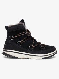 1 Decland - Lederstiefel für Frauen Schwarz ARJB700655 Roxy