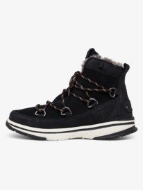 2 Decland - Lederstiefel für Frauen Schwarz ARJB700655 Roxy