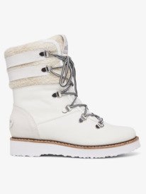 1 Brandi - Stivali in pelle da Donna White ARJB700656 Roxy