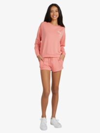 7 Check Out - Sweat Shorts for Women Pink ARJFB03056 Roxy