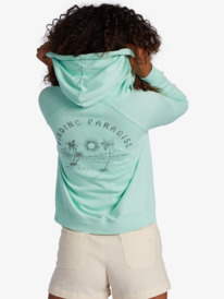 3 Easy Evening B - Sweat à capuche zippé pour Femme  ARJFT03795 Roxy
