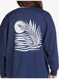 2 Morning Hike C - Sweatshirt for Women Blue ARJFT04026 Roxy