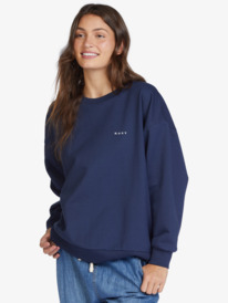 0 Morning Hike C - Sweatshirt for Women Blue ARJFT04026 Roxy