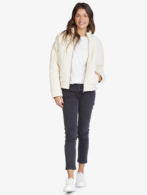 1 Rose Riviera - Veste bomber pour Femme Beige ARJJK03059 Roxy