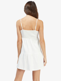 2 Beach Hangs - Strappy Dress for Young Women White ARJKD03249 Roxy