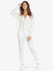 1 Lazy Night - Gilet pour Femme Beige ARJKT03356 Roxy