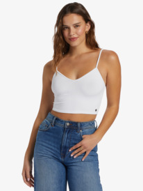 0 Roxy Brami - Trägerhemd für Frauen Weiss ARJKT03366 Roxy