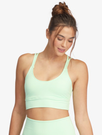 4 Kaileo Elongated - Brassière de sport pour Femme Vert ARJKT03373 Roxy