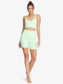1 Kaileo Elongated - Brassière de sport pour Femme Vert ARJKT03373 Roxy
