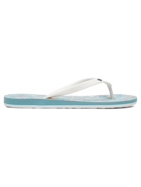 1 Tahiti - Tongs pour Femme Blanc ARJL100669 Roxy