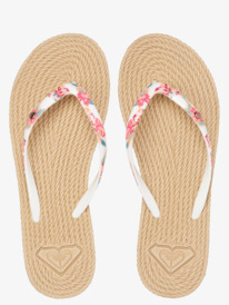 2 South Beach - Sandales pour Femme Blanc ARJL100685 Roxy