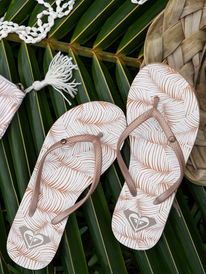 0 Bermuda Print - Sandales pour Femme Blanc ARJL100871 Roxy