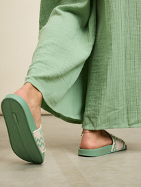 3 Slippy - Sandalias para Mujer Verde ARJL100909 Roxy