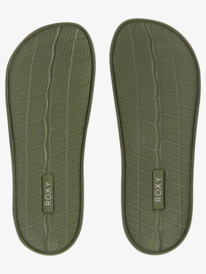 5 Slippy Puff - Sandalias para Mujer Verde ARJL101052 Roxy