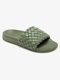 1 Slippy Puff - Sandalias para Mujer Verde ARJL101052 Roxy