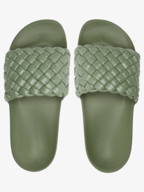 4 Slippy Puff - Sandalias para Mujer Verde ARJL101052 Roxy