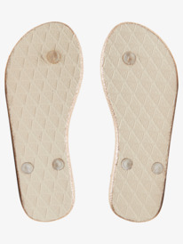 4 Viva Glitter - Flip Flops for Women Beige ARJL101119 Roxy