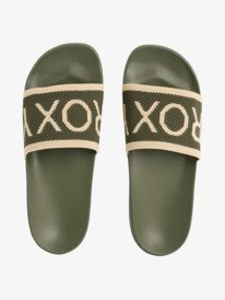 5 Slippy Knit Green ARJL101127 Roxy