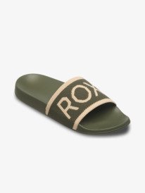 0 Slippy Knit Green ARJL101127 Roxy